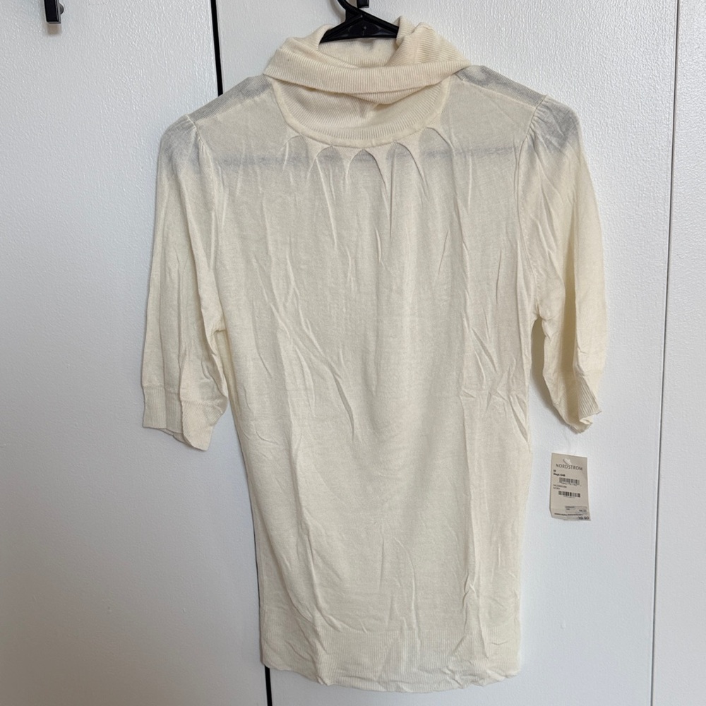 Nordstrom Ivory Knit Sweater